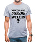 What is the nature of your query Willis? Mens T-Shirt