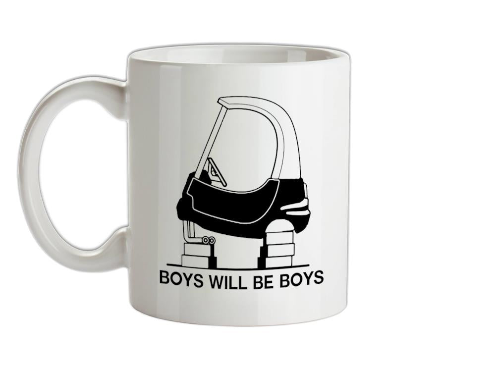 Boys Will Be Boys Ceramic Mug