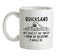 Quicksand Not Exactly The Threat I Grew Up Believing It Would Be Ceramic Mug