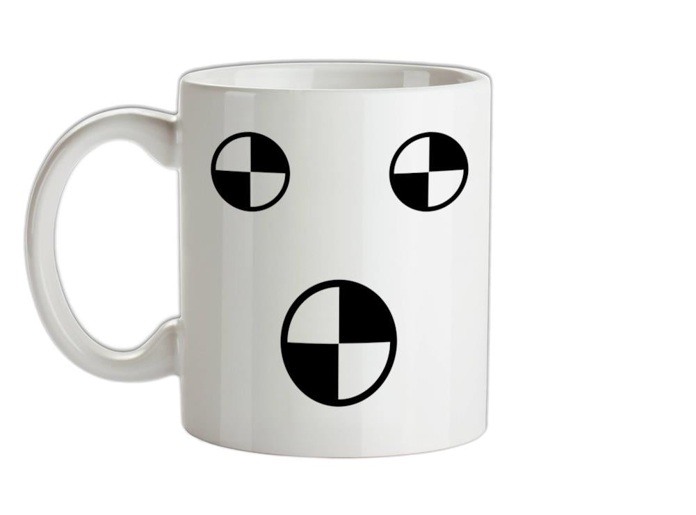 Crash Test Dummy Ceramic Mug