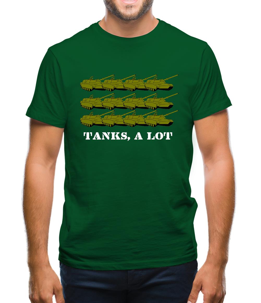 Tanks, A Lot Mens T-Shirt