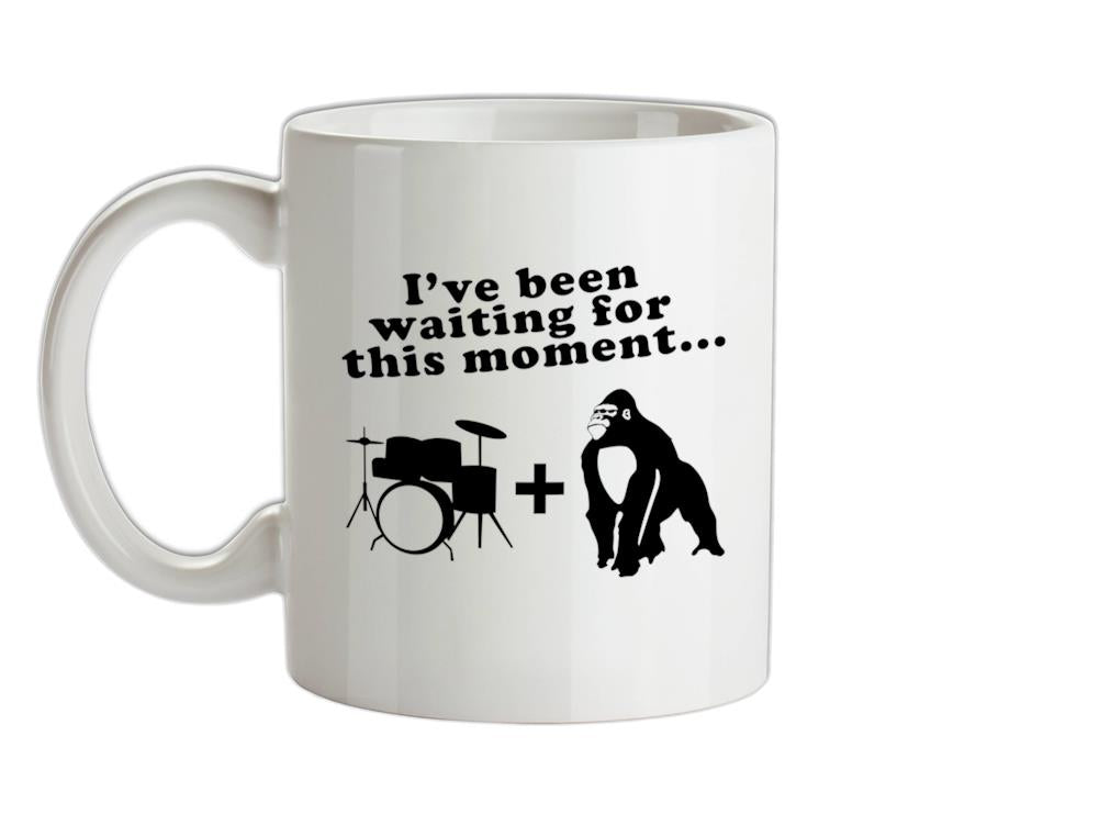 Gorilla + Drums Ceramic Mug