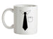 Shirt & Tie Ceramic Mug