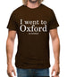 I Went To Oxford (on holiday) Mens T-Shirt