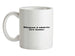 Slogan T Shirts Are Lame Ceramic Mug