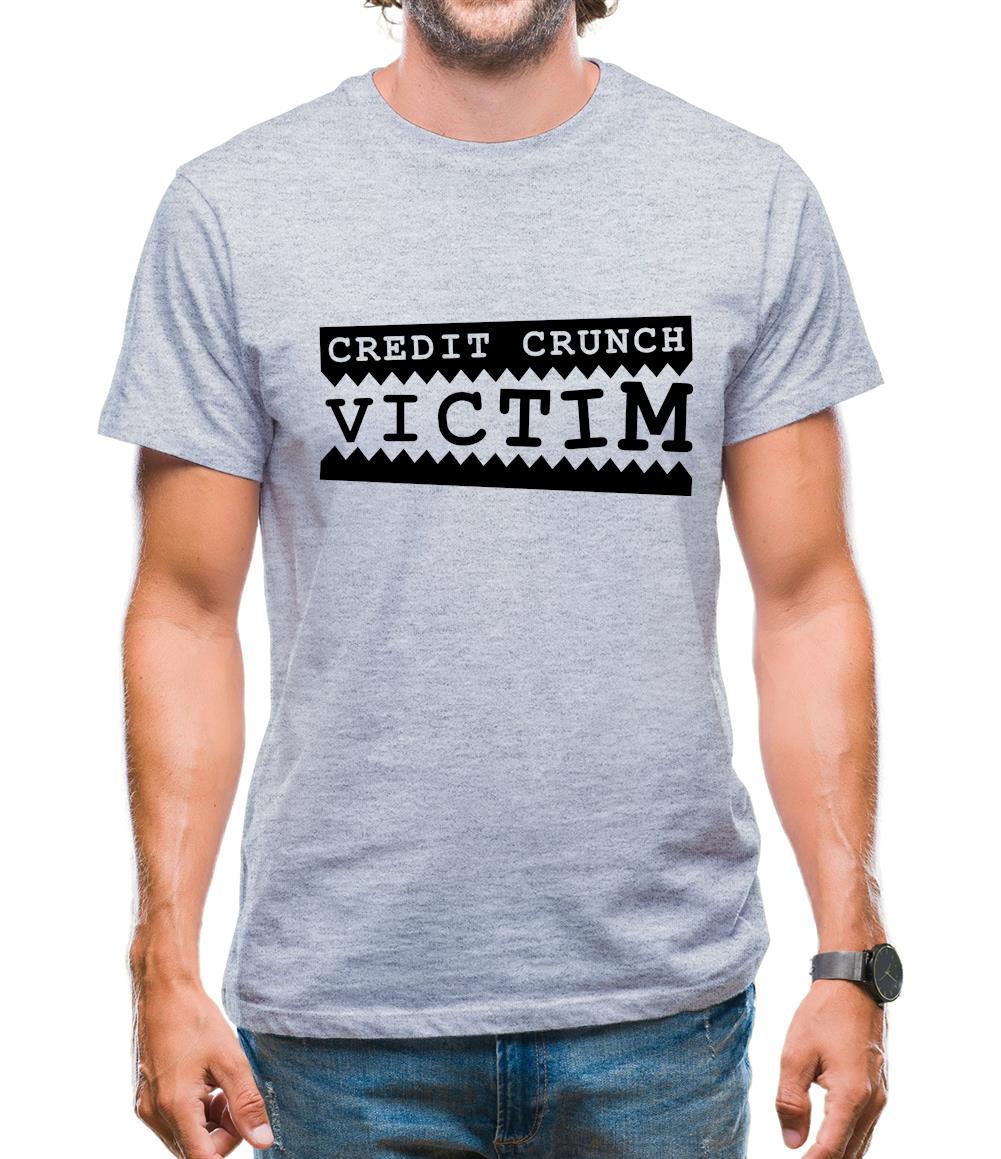 Credit Crunch Victim Mens T-Shirt