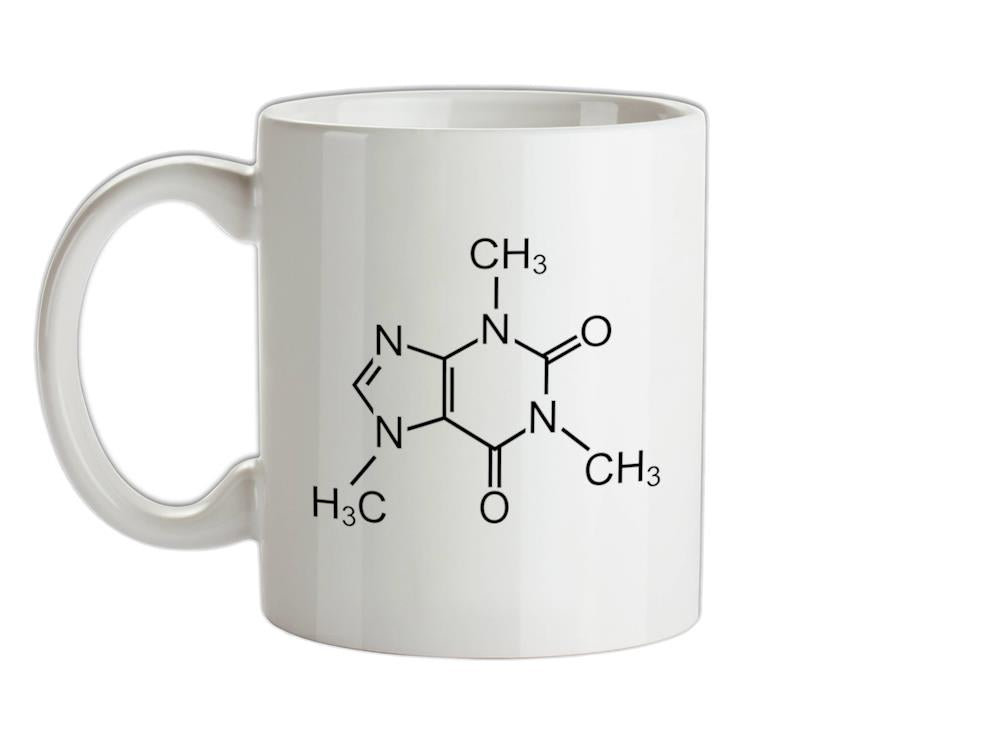 Caffeine Symbol Ceramic Mug