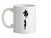 Banksy Girl Ceramic Mug