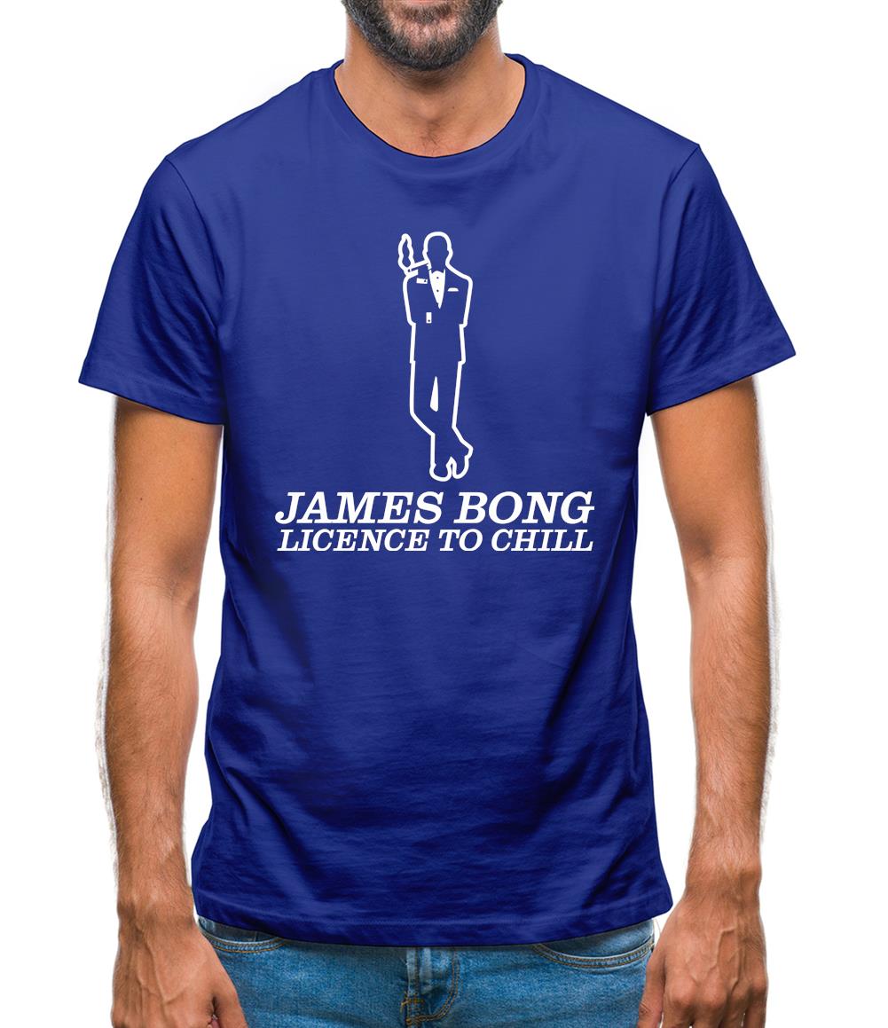 James Bong Licence To Chill Mens T-Shirt