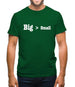 Big Small Mens T-Shirt