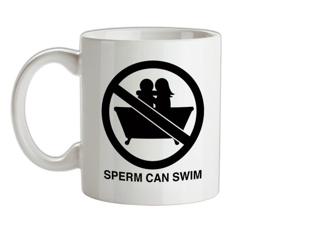 Sperm Can Swim Ceramic Mug