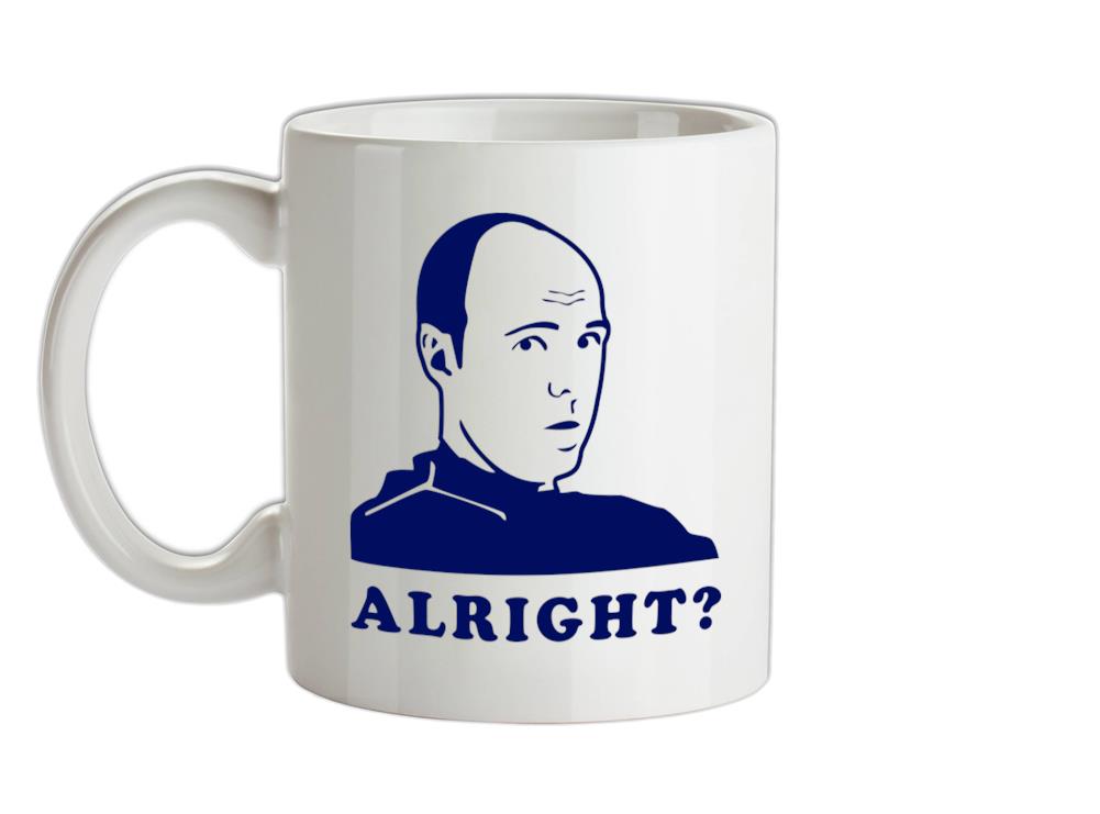 Karl Pilkington - Alright? Ceramic Mug