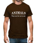 Animals They Are For Us To Eat Mens T-Shirt