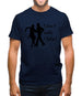 I don't walk, I salsa! Mens T-Shirt