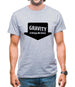 Gravity It Brings Me Down Mens T-Shirt