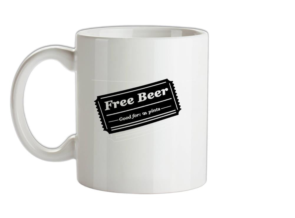 Free Beer Ceramic Mug