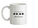 Ctrl C And Ctrl V Equals Work Done Ceramic Mug