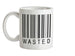Wasted Barcode Ceramic Mug