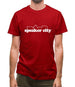 Speaker City Mens T-Shirt