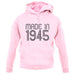 Made In 1945 unisex hoodie