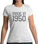 Made In 1950 Womens T-Shirt