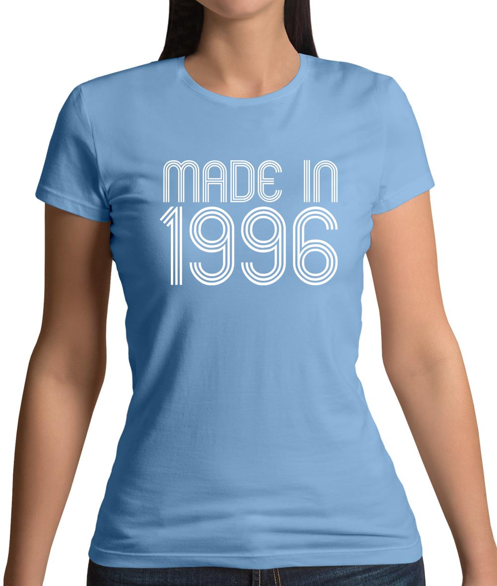 Made In 1996 Womens T-Shirt