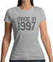 Made In 1997 Womens T-Shirt