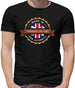 Made In Thornaby-On-Tees 100% Authentic Mens T-Shirt