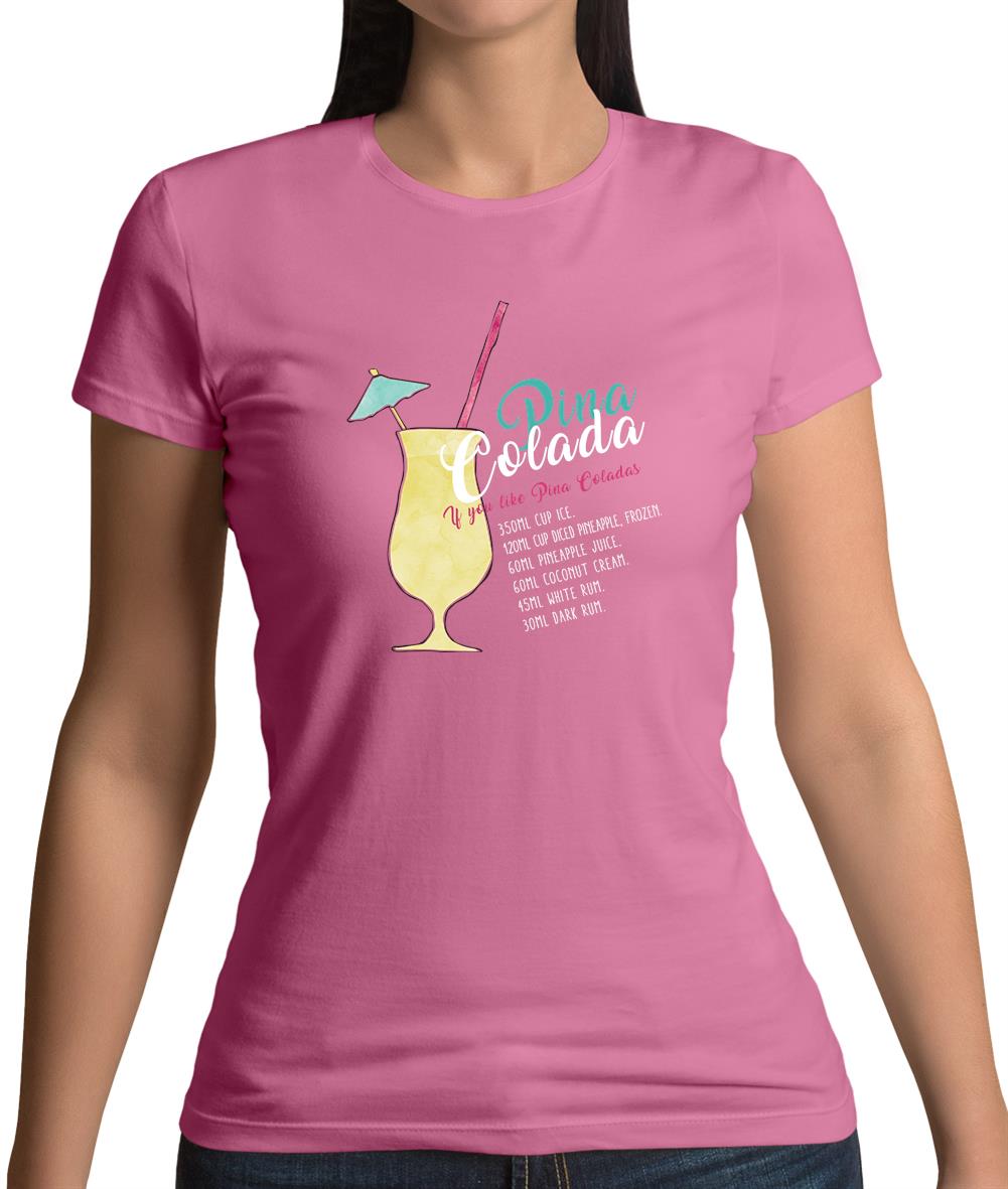 Pina Colada Womens T-Shirt